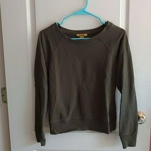Army Green Crewneck Sweater